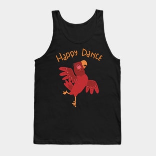 Happy Dance, parrot dancing Tank Top